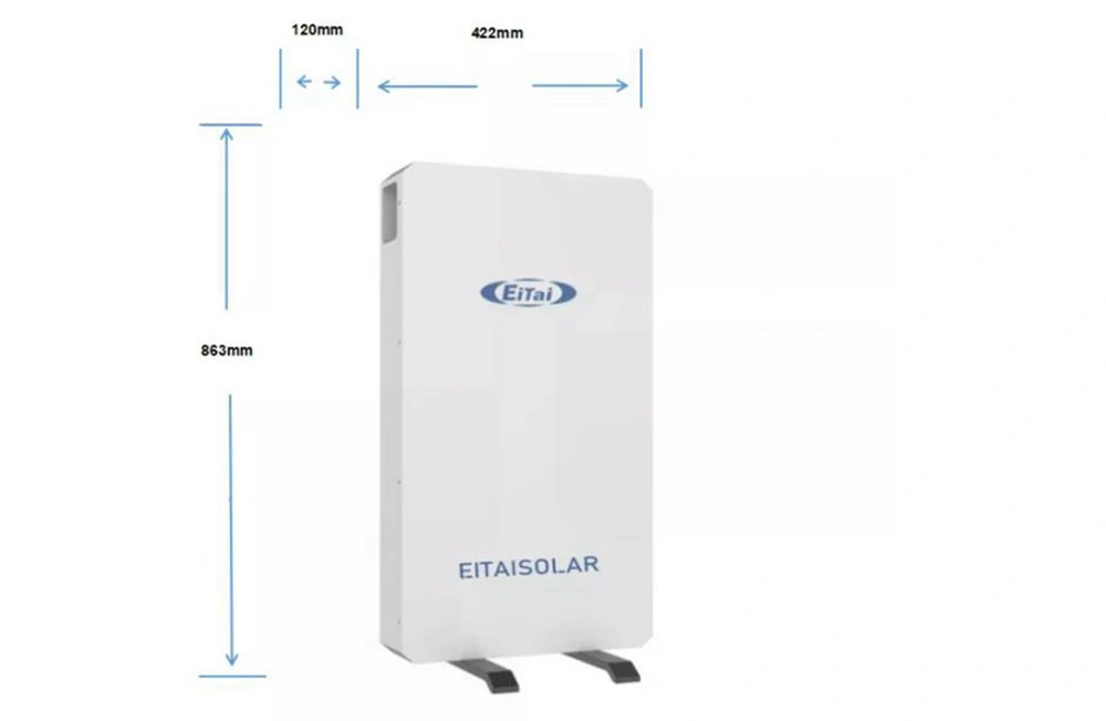 Eitai Deep Cycle 200AGM 9kw 48V 150ah 200ah BMS Communication Solar Battery for Home