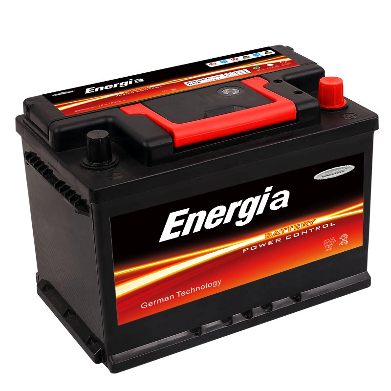 12V 75ah Korean Quality for Africa Market Maintenance Free Car Battery