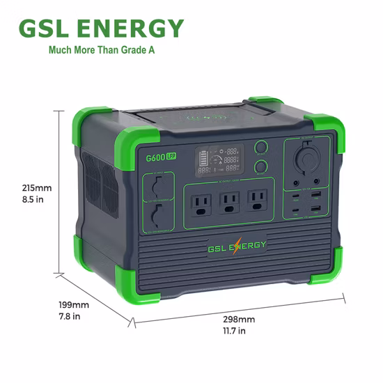 LiFePO4 1000W Портативный солнечный генератор Солнечные батареи Литий-ионные батареи Хранение солнечной энергии